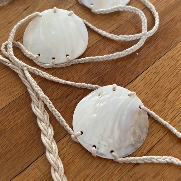 Mother of pearl macrame belt ✨✨✨ - Picture 3 of 4